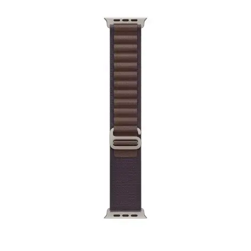 Curea Smartwatch Apple MT5N3ZM/A pentru Watch 49mm, Alpine Loop, Small (Indigo)