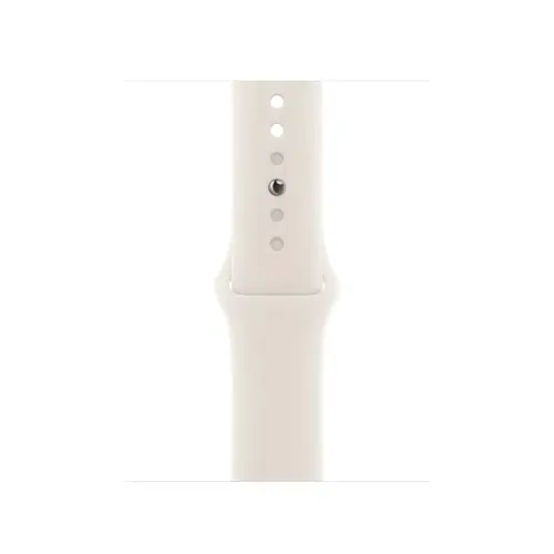 Curea Smartwatch Apple MYJ33ZM/A pentru Watch 40mm, Sport Band, S/M (Alb)