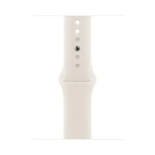 Curea Smartwatch Apple MYJ43ZM/A pentru Watch 40mm, Sport Band, M/L (Alb)