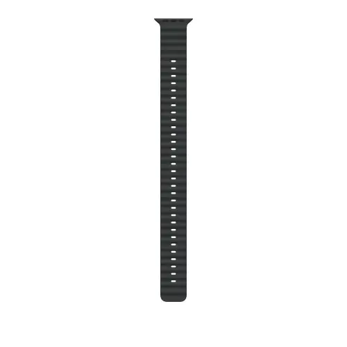 Curea Smartwatch Apple MYPF3ZM/A pentru Watch 49mm, Ocean Band Extension, Black Titanium Finish (Negru)