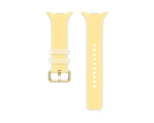 Curea Smartwatch Samsung Misty Band ET-SXL34SYEGEU pentru Galaxy Watch9, S/M (Galben)