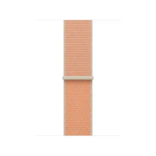Curea Smartwath Apple MHYR4ZM/A pentru Watch 42mm, Sport Loop (Portocaliu deschis)