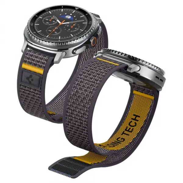 Curea Spigen Athlex Air pentru Samsung Galaxy Watch9 / Watch8 / Watch8 Classic Series, Gri AMP10112