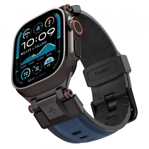 Curea Spigen DuraPro Armor pentru Apple Watch 49mm / 46mm / 45mm / 44mm / 42mm Series, Albastru