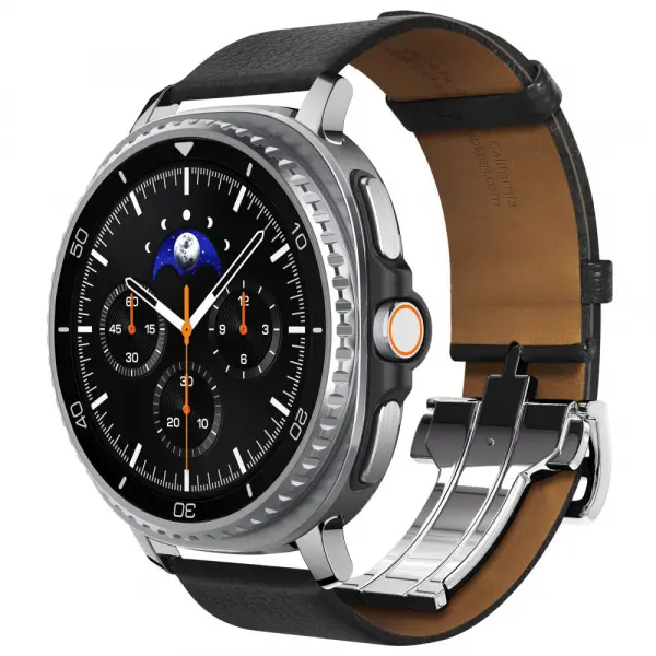 Curea Spigen Enzo pentru Samsung Galaxy Watch9 / Watch8 / Watch8 Classic Series, Neagra AMP10119