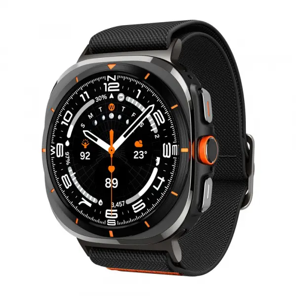 Curea Spigen Fit Lite pentru Samsung Galaxy Watch Ultra Series, Neagra AMP08772