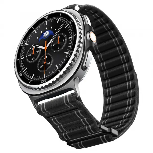 Curea Spigen WBF0 pentru Samsung Galaxy Watch9 / Watch8 / Watch8 Classic Series, Neagra AMP10153