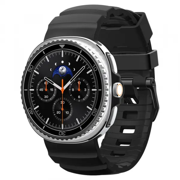 Curea Spigen WBS2 pentru Samsung Galaxy Watch9 / Watch8 / Watch8 Classic Series, Neagra AMP10151