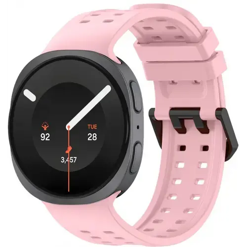 Curea Tech-Protect Silicone Air pentru Samsung Galaxy Watch9 / Watch8 / Watch8 Classic Series, Roz