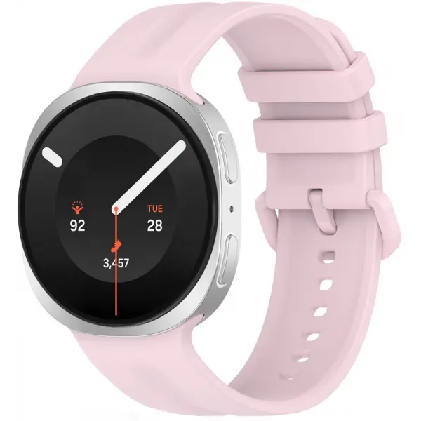 Curea Tech-Protect Silicone Evo pentru Samsung Galaxy Watch9 / Watch8 / Watch8 Classic Series, Roz