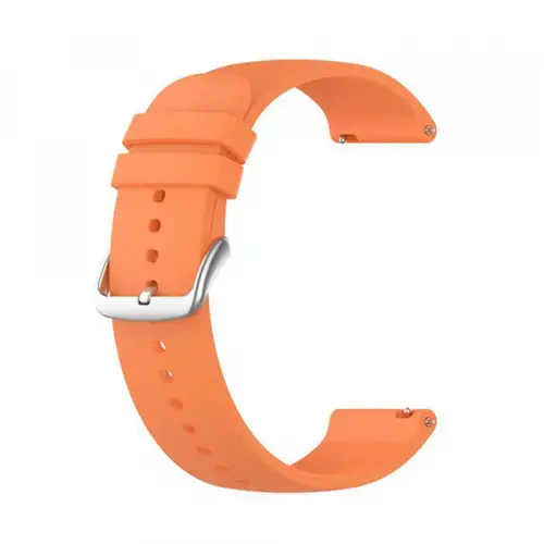 Curea Techsuit W001 pentru Samsung Galaxy Watch / Huawei Watch Series, 20mm, Portocaliu