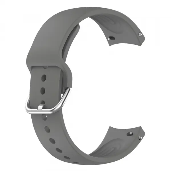 Curea Techsuit W003 pentru Huawei Watch / Xiaomi Watch Series, 22mm, Gri
