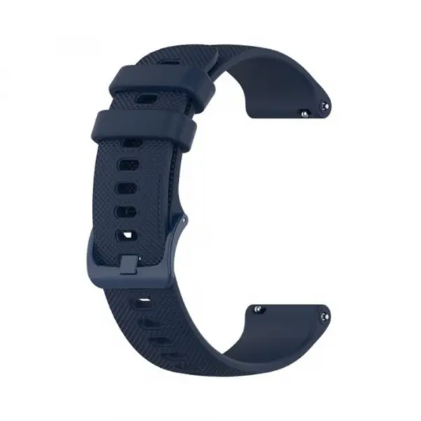 Curea Techsuit W006 pentru Samsung Galaxy Watch / Huawei Watch Series, 22mm, Albastra