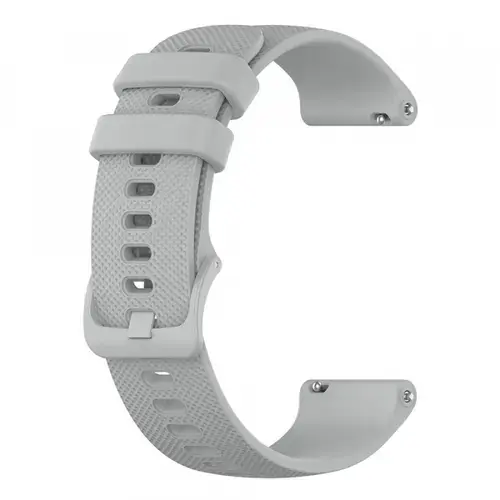 Curea Techsuit W006 pentru Samsung Galaxy Watch / Huawei Watch Series, 20mm, Gri