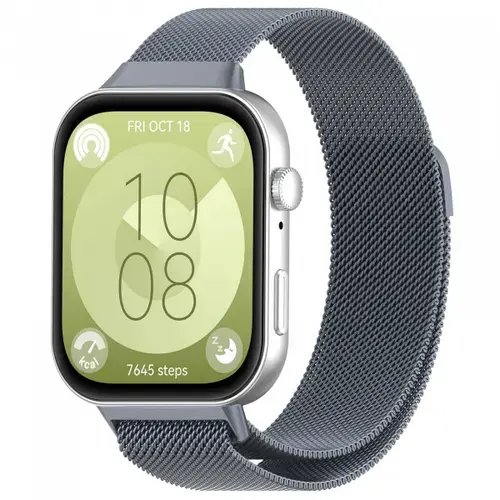 Curea Techsuit W009 pentru Huawei Watch Fit 4 Pro / Watch Fit 4 / Watch Fit 3, Albastru