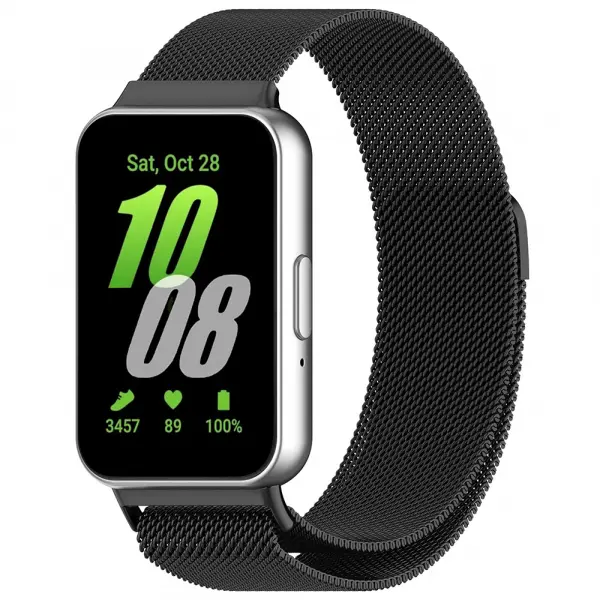 Curea Techsuit W009 pentru Samsung Galaxy Fit3 R39M, Neagra