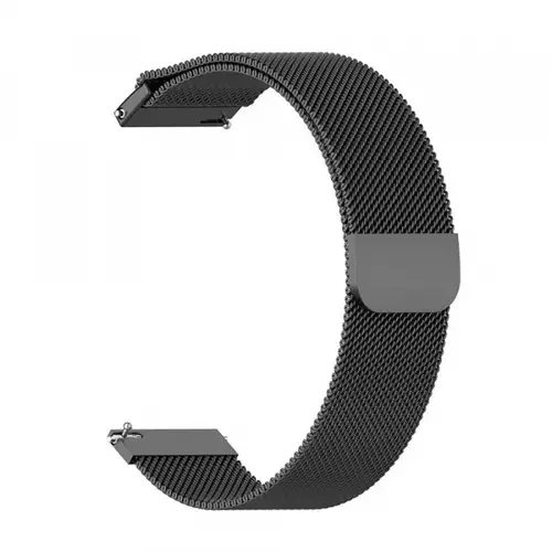 Curea Techsuit W009 pentru Samsung Galaxy Watch / Huawei Watch Series, 20mm, Negru