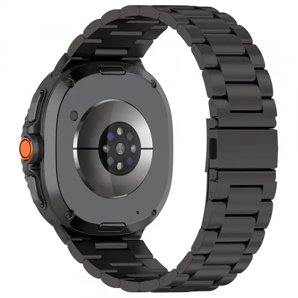 Curea Techsuit W010 pentru Samsung Galaxy Watch8 / Watch8 Classic Series, Neagra