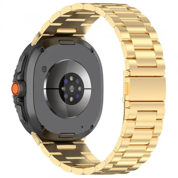Curea Techsuit W010 pentru Samsung Galaxy Watch9 / Watch8 / Watch8 Classic Series, Aurie