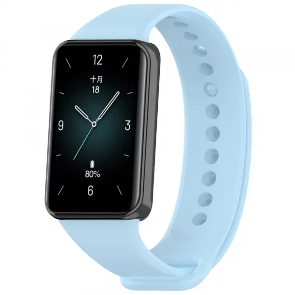 Curea Techsuit W014 pentru Honor Band 9, Albastra