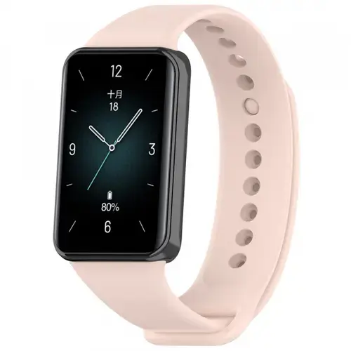 Curea Techsuit W014 pentru Honor Band 9 (Roz)