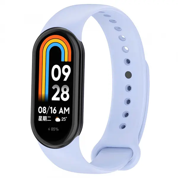 Curea Techsuit W014 pentru Xiaomi Smart Band 10 / 9 / 8, Bleu
