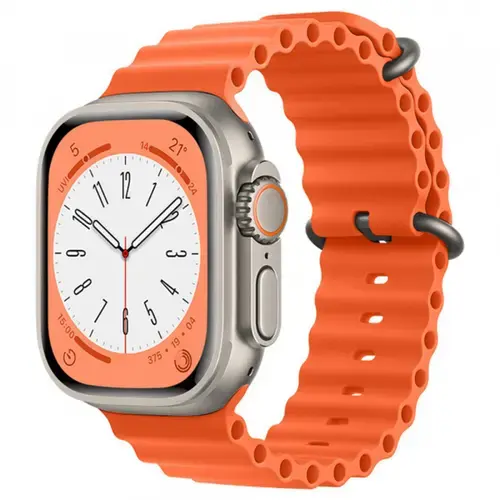 Curea Techsuit W038 pentru Apple Watch 42mm / 41mm / 40mm / 38mm Series, Portocaliu