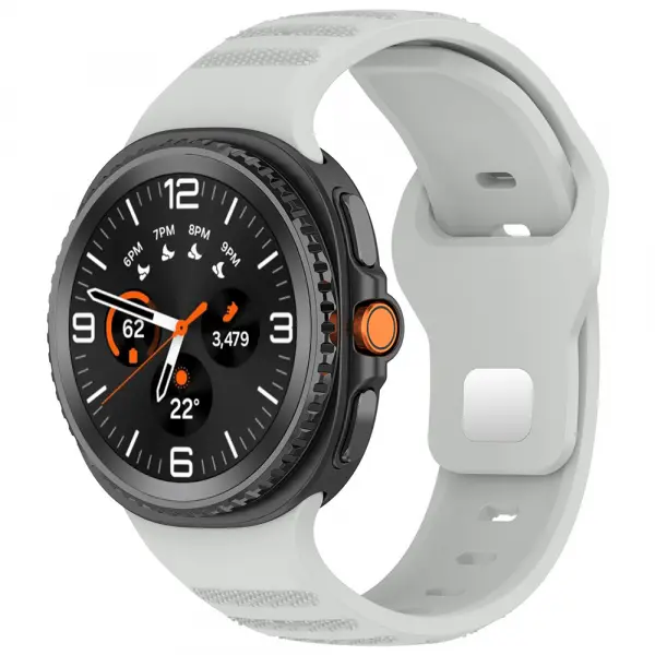 Curea Techsuit W050 pentru Samsung Galaxy Watch9 / Watch8 / Watch8 Classic Series, Gri