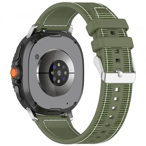 Curea Techsuit W051 pentru Samsung Galaxy Watch9 / Watch8 / Watch8 Classic Series, Verde