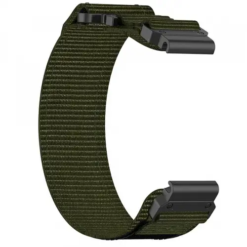 Curea Techsuit W057 pentru Garmin Watch Fenix / Forerunner Series, 22mm, Verde