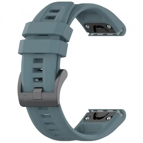 Curea Techsuit W060 pentru Garmin Watch Fenix / Forerunner Series, 22mm, Verde