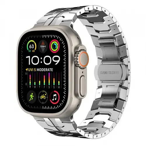 Curea Techsuit W063 pentru Huawei Watch / Xiaomi Watch Series, Argintiu