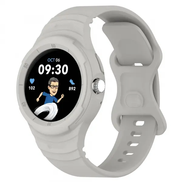 Curea Techsuit W066 pentru Google Pixel Watch 4 41mm / Watch 3 41mm / Watch 2 / Watch, Gri