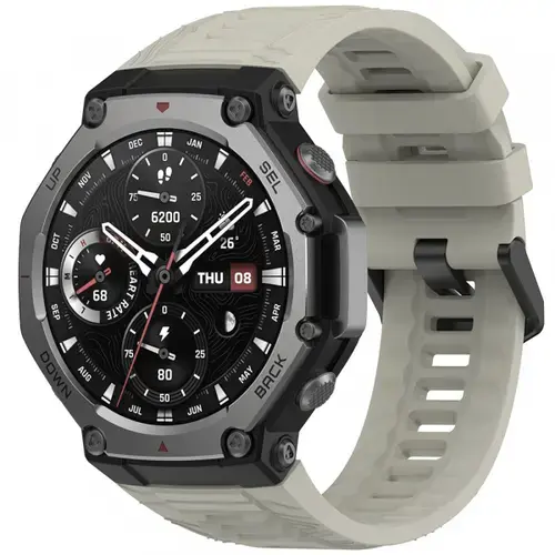 Curea Techsuit W067 pentru Amazfit T-Rex 3 (Gri)