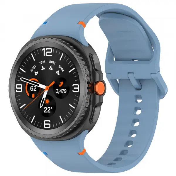 Curea Techsuit W079 pentru Samsung Galaxy Watch9 / Watch8 / Watch8 Classic Series, Bleu