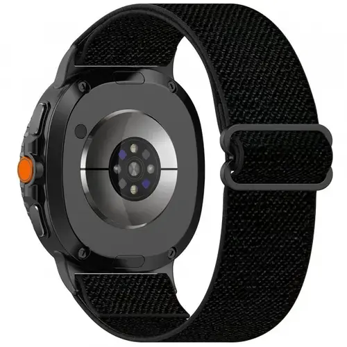 Curea Techsuit W080 pentru Samsung Galaxy Watch 8 Classic / Watch8 44mm / Watch 8 40mm, Negru