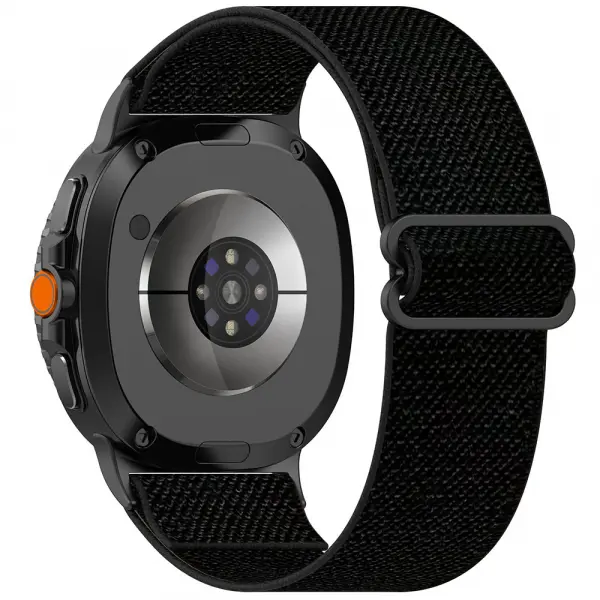 Curea Techsuit W080 pentru Samsung Galaxy Watch9 / Watch8 / Watch8 Classic Series, Neagra