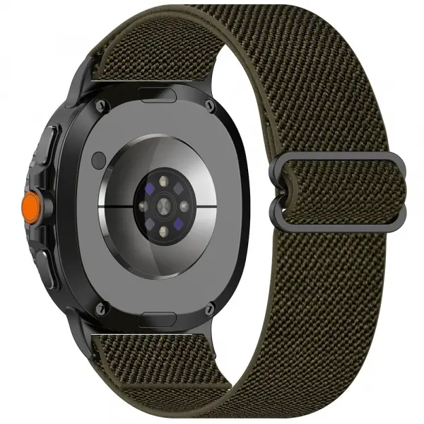 Curea Techsuit W080 pentru Samsung Galaxy Watch9 / Watch8 / Watch8 Classic Series, Verde Inchis