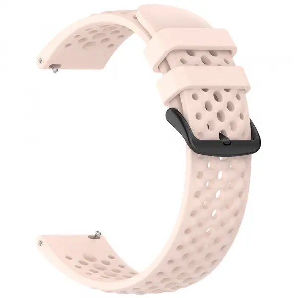 Curea Techsuit W083 pentru Amazfit Watch / Samsung Watch Series, 22mm, Roz