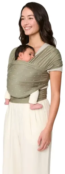 Cureaua elastică Ergobaby - Aura, Olive Diamonds