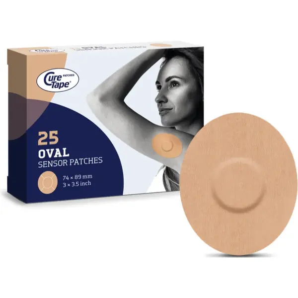 CureTape® Sensor Patches Classic plasturi de protecție culoare Beige 25 buc
