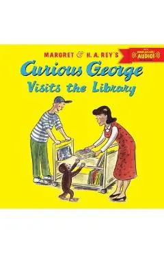 Curious George Visits the Library with Downloadable Audio - H. A. Rey