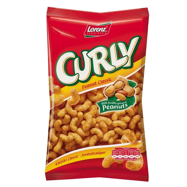 Curly peanut classic 150 gr