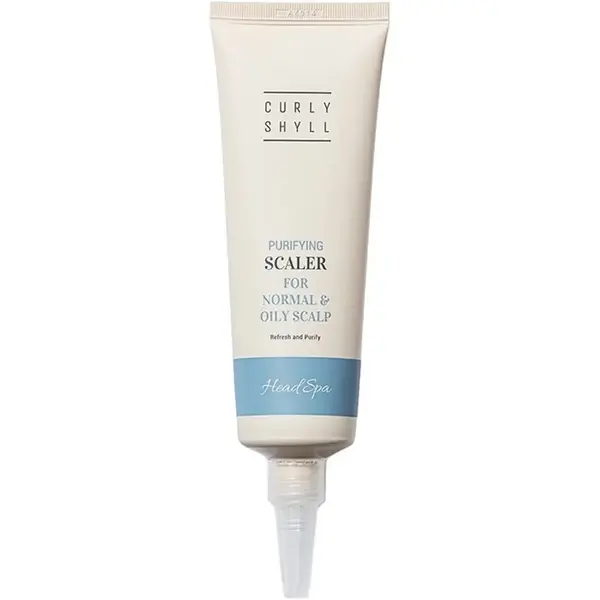 CURLY SHYLL Purifying Scaler – Masca exfolianta pentru scalp gras si normal, 120 g
