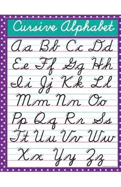 Cursive Alphabet: Cursive Handwriting Workbook for Kids and teen: Beginning Cursive helps children learn the basics of cursive writing i - Mike Stewart