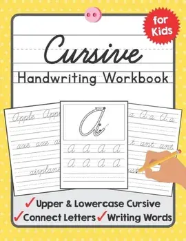 Cursive Handwriting Workbook for Kids: A Beginning Cursive Writing Practice Book for Kids Beginners, Paperback/Tuebaah