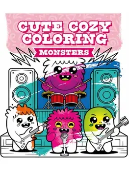 Cute Cozy Coloring: Monsters, Paperback/***
