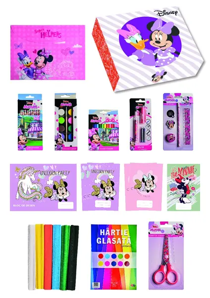 Cutia scolarului clasele 0-1 Minnie