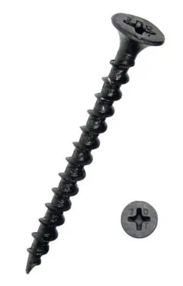 Cutie 200 piese NEGRESE pentru rigips 4.2 x 75 mm