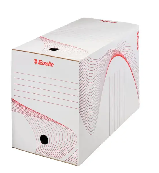 Cutie arhivare carton reciclat si reciclabil 245 x 345 x 200 mm alb Esselte Standard Cutie arhivare carton reciclat si reciclabil 245 x 345 x 200 mm alb Esselte Standard